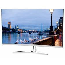 TCL T32M6C 31.5 inch Curved Computer Monitor - WHITE