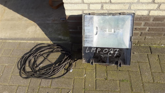 Bouwlamp verstraler terreinverlichting 400 watt - nr. 1