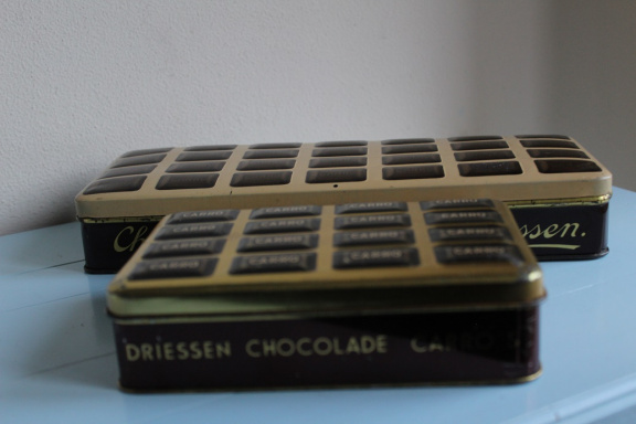 2 nostalgische chocolade blikken Driessen - Afbeelding 2