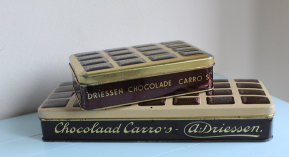 2 nostalgische chocolade blikken Driessen - Afbeelding 3
