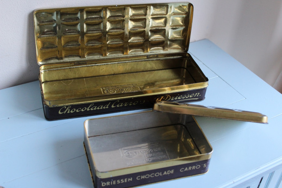2 nostalgische chocolade blikken Driessen - Afbeelding 6