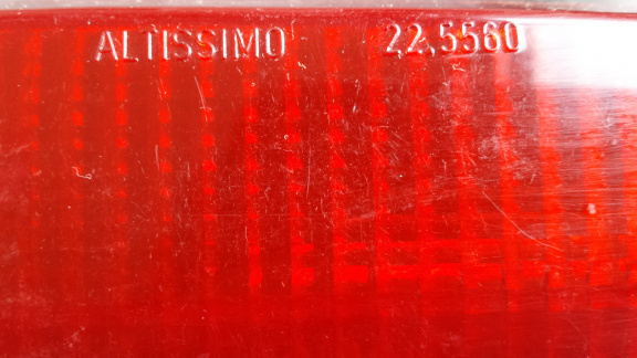 Alfa Romeo Berlina / Zagato Achterlicht Glaasje Altissimo 22.5560 R NOS - Afbeelding 7