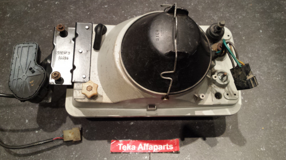 Alfa Romeo Alfetta Koplamp Siem 10730 / 10747 / Rechts / Used - Afbeelding 4