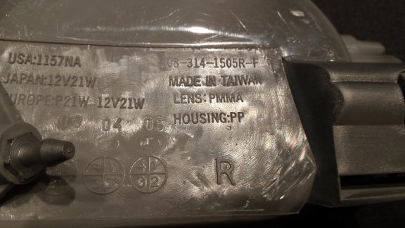 Mitsubishi Colt V (96-98) Knipperlicht Indicator Depo 01-214-1558 Rechts NOS - Afbeelding 7
