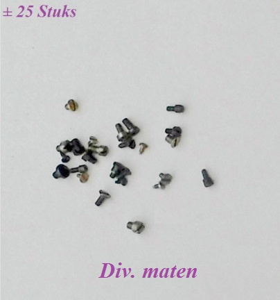 ± 25 Boutjes uit div. uurwerken = =41735
