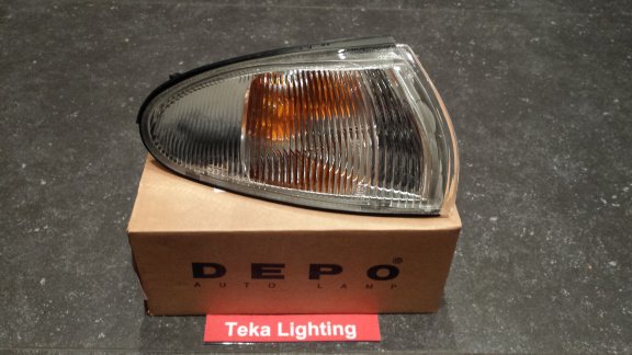 Mitsubishi Colt (92-96) Knipperlicht Indicator Depo 01-214-1537 Rechts NOS - Afbeelding 2