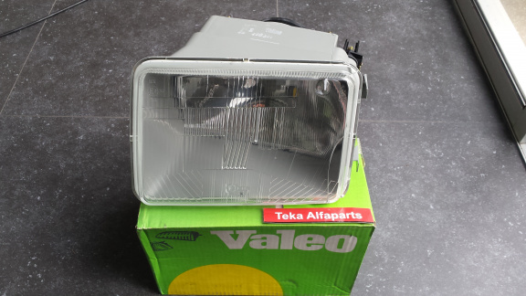 Renault 18 Koplamp Valeo Cibie 480331 H4 Links NOS Defect Glas - Afbeelding 2