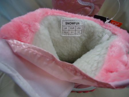 Mooie Meisjes Snowboots Roze Lak maat 27 t/m 35* - Afbeelding 4