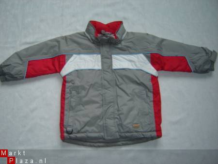 Nieuw Rucanor Ski Jack maat 104 (Grijs/Rood) * - Afbeelding 2