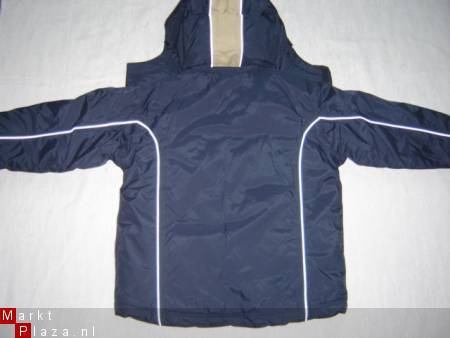Nieuw Rucanor Ski Jack maat 140 (Marine/Beige)* - Afbeelding 3