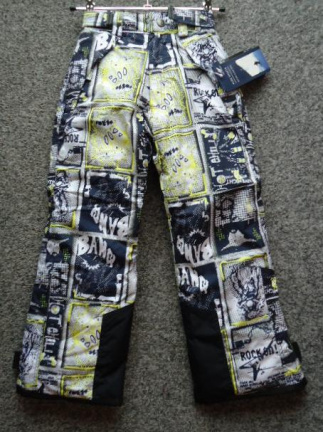 Nieuwe Ski broek allover geprint maat 116* - nr. 1
