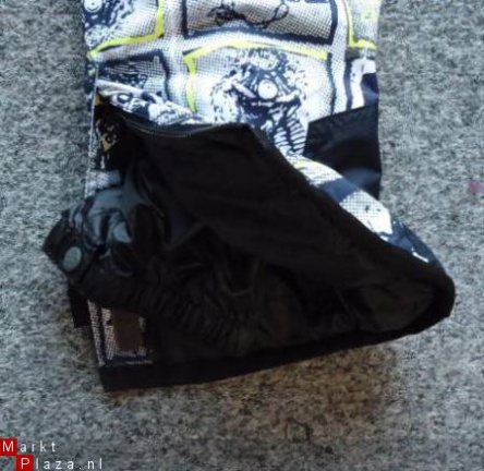 Nieuwe Ski broek allover geprint maat 116* - Afbeelding 3