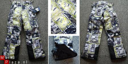 Nieuwe Ski broek allover geprint maat 116* - Afbeelding 5