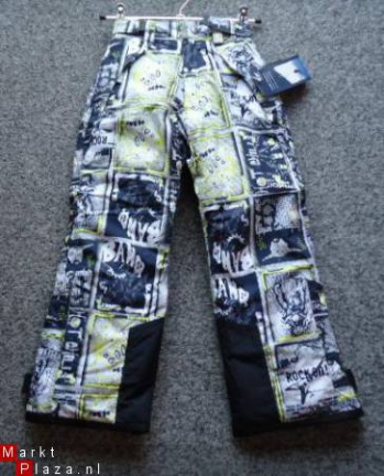 Nieuwe Ski broek allover geprint maat 116* - Afbeelding 6