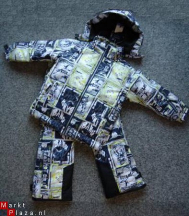 Nieuwe Ski broek allover geprint maat 116* - Afbeelding 8