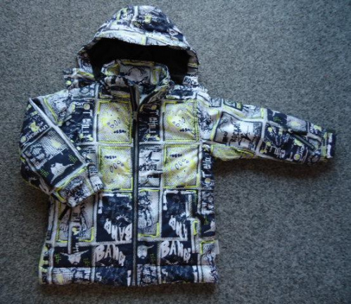 RUCANOR Ski/winterjack allover print maat 116 of maat 140* - nr. 1