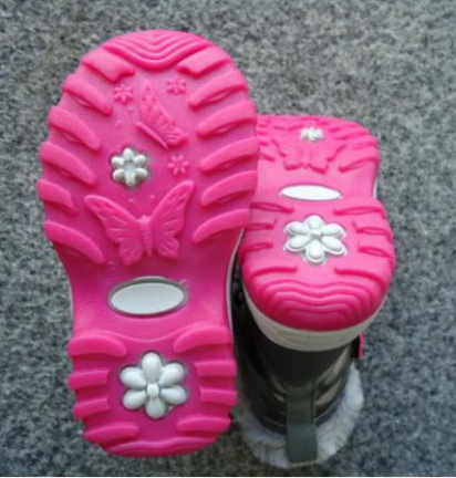SUPER meisjes Snowboots (klitteband) maat 23 t/m 27* - Afbeelding 3
