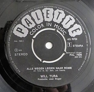 2x single Will Tura - Ciao, Adieu, Bye Bye + Heimweh nach Haus (Palette) - Afbeelding 4