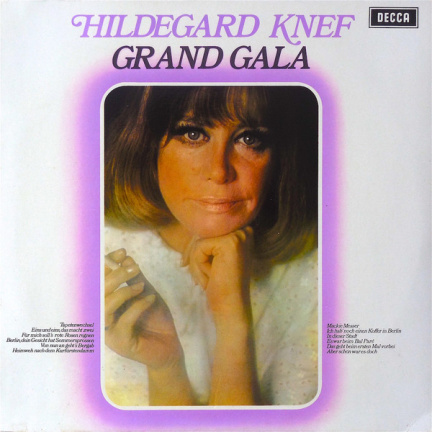 LP - Hildegard Knef - Grand Gala - nr. 1