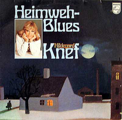 LP - Hildegard Knef - Heimweh-Blues - nr. 1