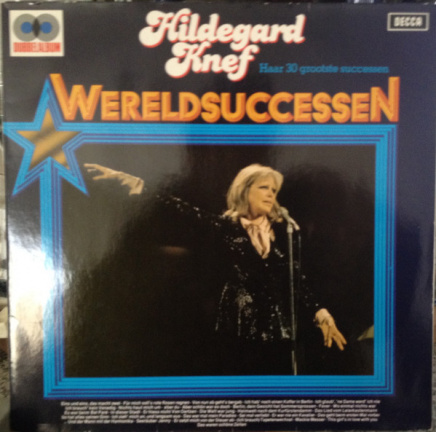 LP - Hildegard Knef - Wereldsuccessen - nr. 1