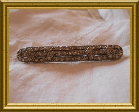 Mooie oude art deco broche - Afbeelding 3