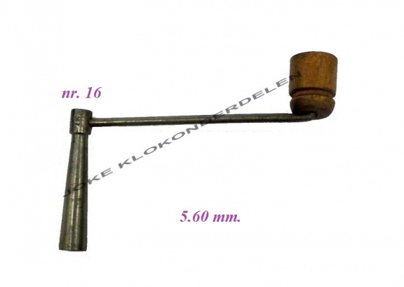 === Klok sleutel = 5.60 mm. = oud === 36959