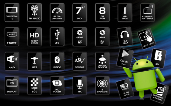 Amiko tab 7, 7 inch tablet - Afbeelding 2