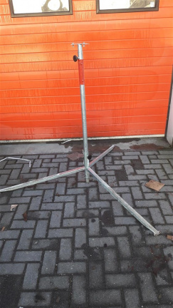 losse bouwlampstatieven uitschuifbaar - Afbeelding 2