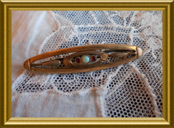 Nog een mooie oude broche - Afbeelding 2