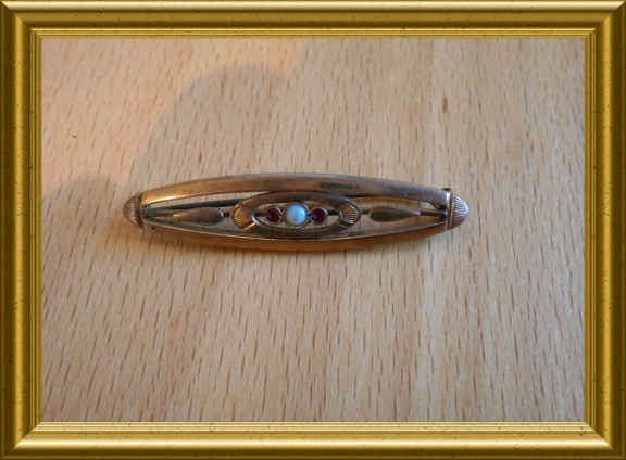 Nog een mooie oude broche - Afbeelding 3