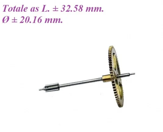 === Derde rad = Franse pendule = oud === 27310