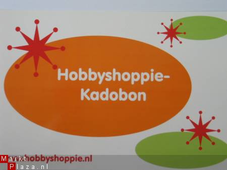 Kadobon 2,50 euro...