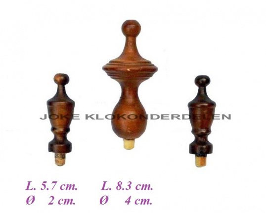 === 3 Klok tolletjes = gebruikt === 37203