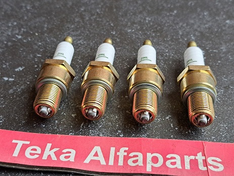 Golden Lodge 2HL Bougies 4x Zündkerzen Spark Plugs NOS - Afbeelding 3