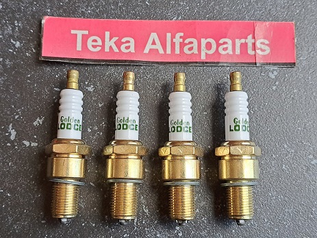 Golden Lodge 2HL Bougies 4x Zündkerzen Spark Plugs NOS - Afbeelding 5
