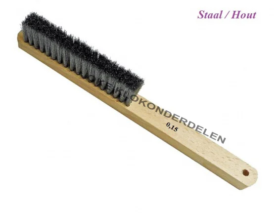 ==Staal draadborstel = 0.15 = 4 rijen =30916 - nr. 1
