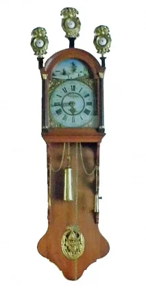 Friese staartklok = oud = zie omschrijving = 33775
