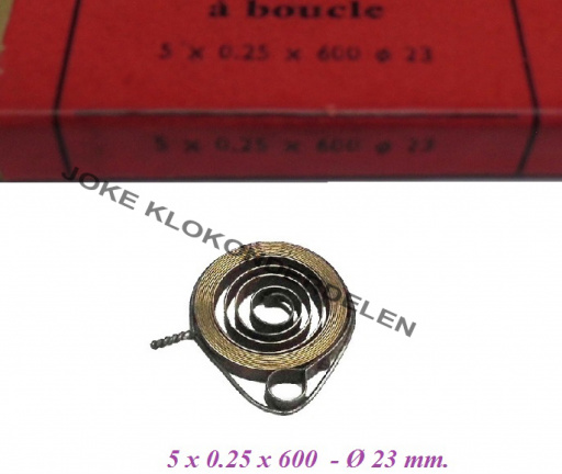 === Veer = 5 mm. = z.g.a.n. === 37356