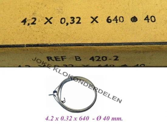 === Veer = 4.2 mm. = z.g.a.n. === 37355