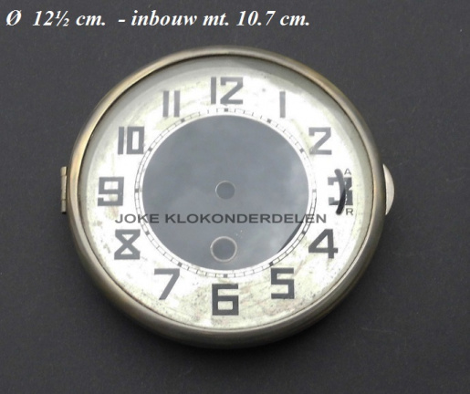 === Pendule deur = bol glas = gebruikt =37442