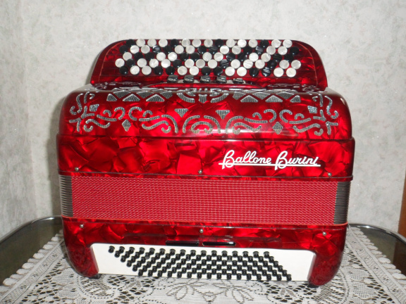 muziekschool !!! Ballone Burini do3 (B-griff), 96 bassen (internationale), 7 registers,3jaar garant - Afbeelding 2