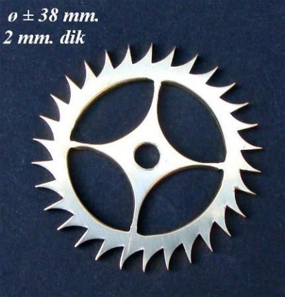 = Ankerwiel = Engelse staande klok = 13336