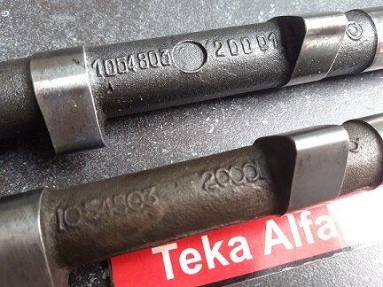 Alfa Romeo Nokkenas Nockenwelle 105480320001 Used - Afbeelding 3