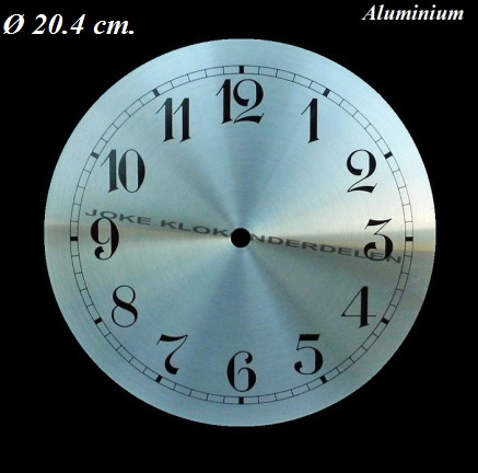 === Wijzerplaat = aluminium = nieuw === 35861