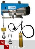 Electrische takel 230 V 1050 W nieuw 600 kg max.