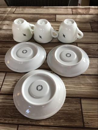 3 x Nespresso kop en schotel - Afbeelding 2