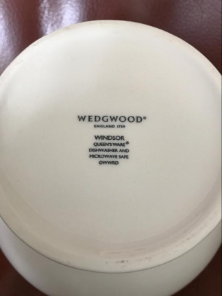 Theepot WEDGWOOD Windsor eventueel ook de roomkan - Afbeelding 6