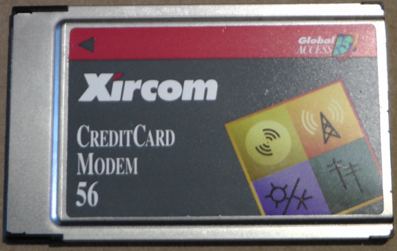Xircom CreditCard Fast Ethernet/Modem 56 Global Network Card - Afbeelding 3