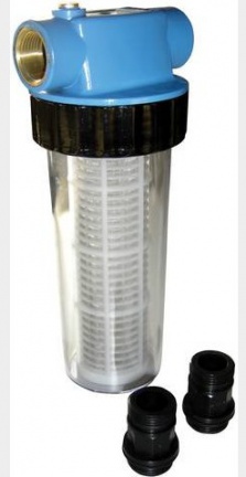 Zandfilter 250 mm voor grondwaterpompen, tuinpompen, hydrofoorpompen